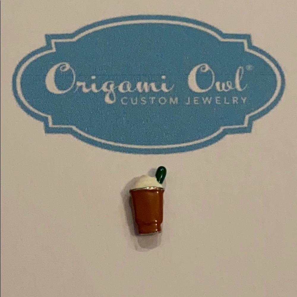 🆕Origami Owl Starbucks style charm